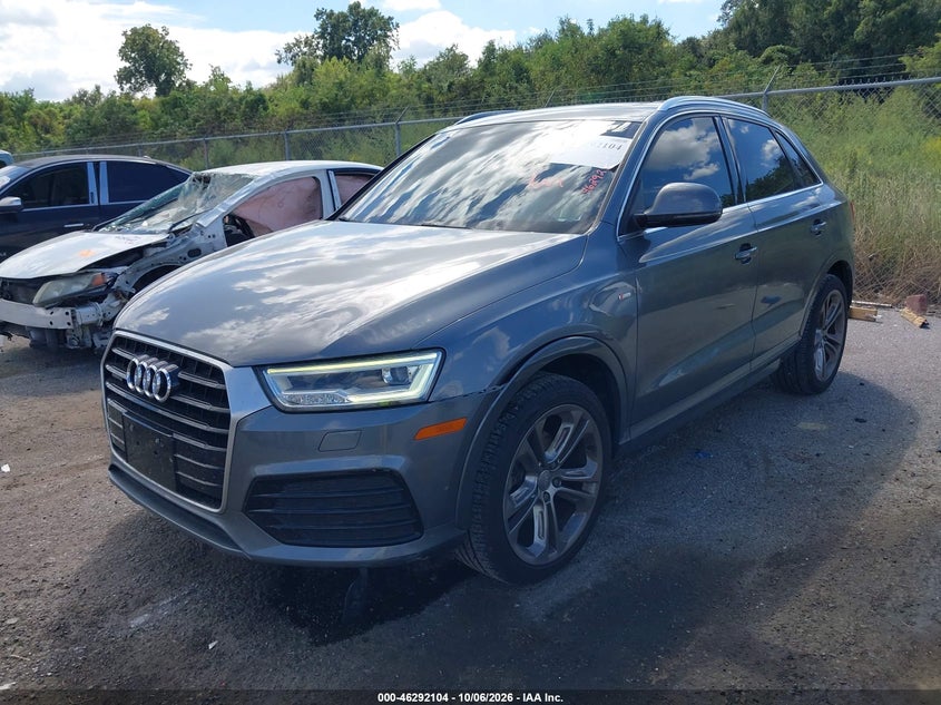 Vin: wa1gfcfs8gr019449, lot: 46792267, audi q3 2.0t premium plus 20162