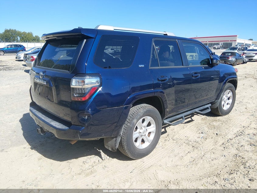 Vin: jtezu5jr5g5136848, lot: 46792306, toyota 4runner sr5 20164