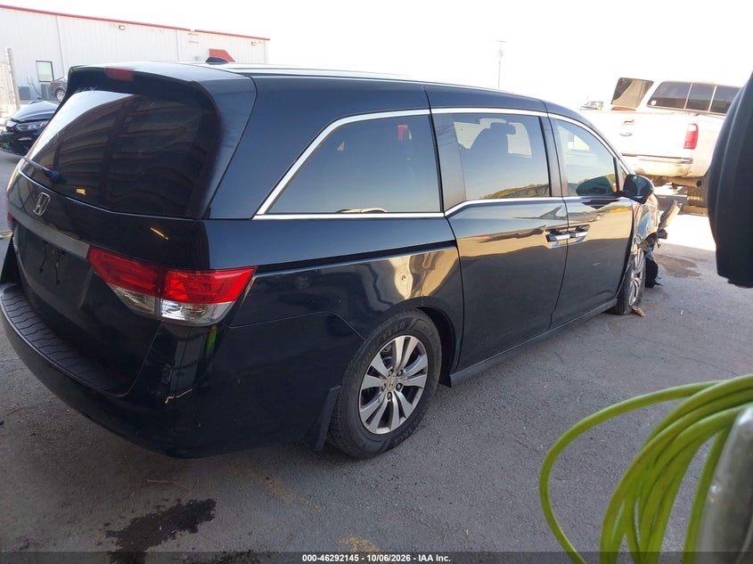 Vin: 5fnrl5h62eb062173, lot: 46792308, honda odyssey ex-l 20144