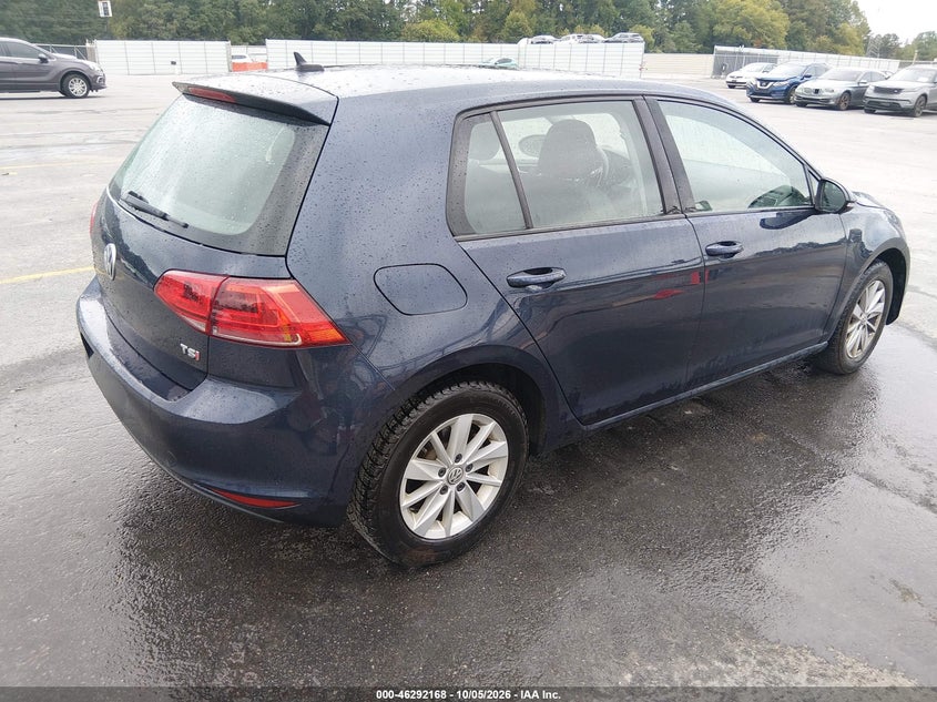Vin: 3vw217au6hm016452, lot: 46792331, volkswagen golf tsi s 4-door/tsi se 4-door/tsi sel 4-door/tsi wolfsburg edition 4-door 20174