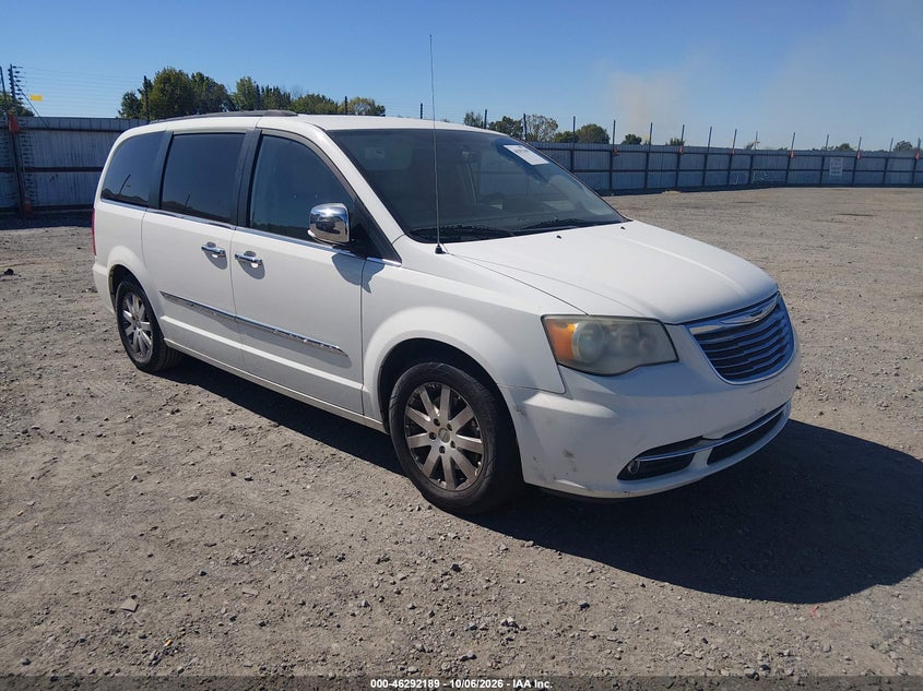 Vin: 2c4rc1cg1cr266442, lot: 46792352, chrysler town & country touring-l 2012 img_1