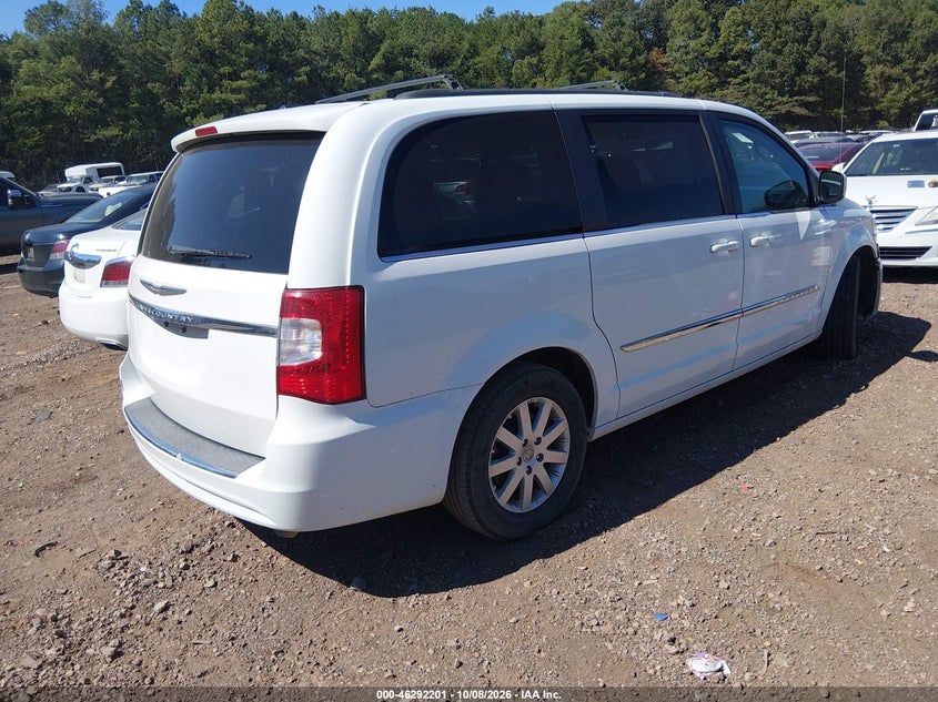 Vin: 2c4rc1bg2er177886, lot: 46792363, chrysler town & country touring 20144