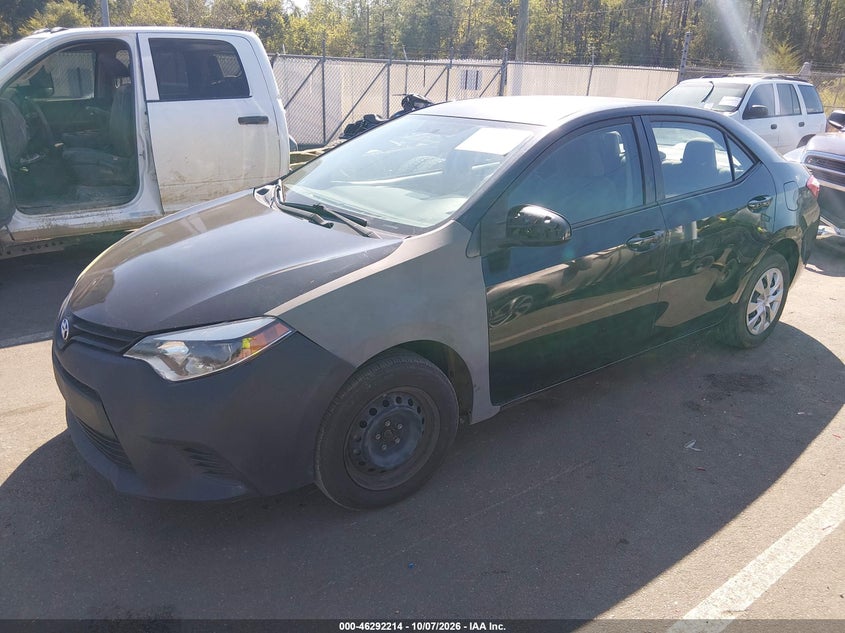 Vin: 5yfburhe5ep096805, lot: 46792377, toyota corolla l 20142