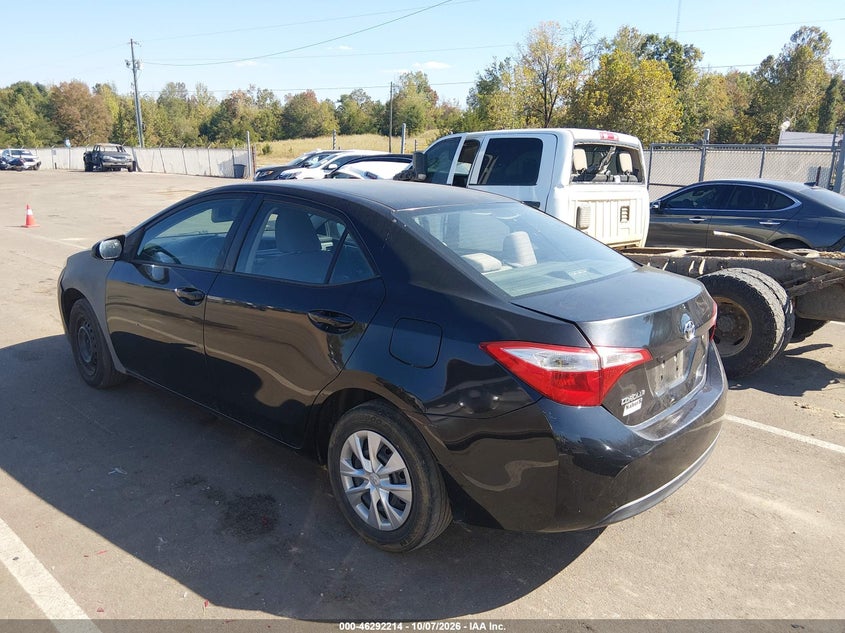 Vin: 5yfburhe5ep096805, lot: 46792377, toyota corolla l 20143