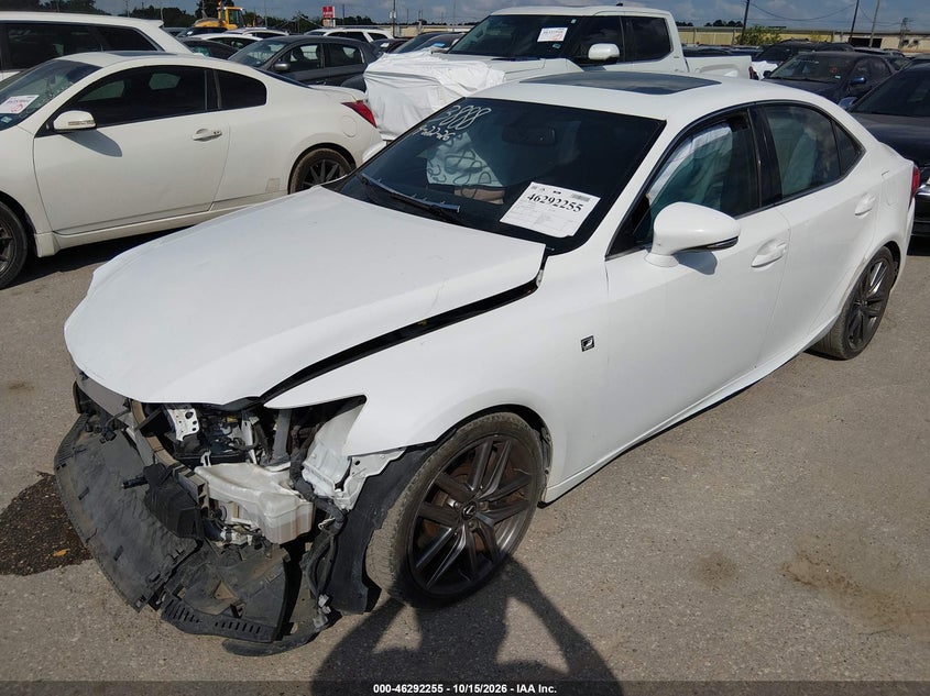 Vin: jthbe1d29g5027267, lot: 46792418, lexus is 350 20162