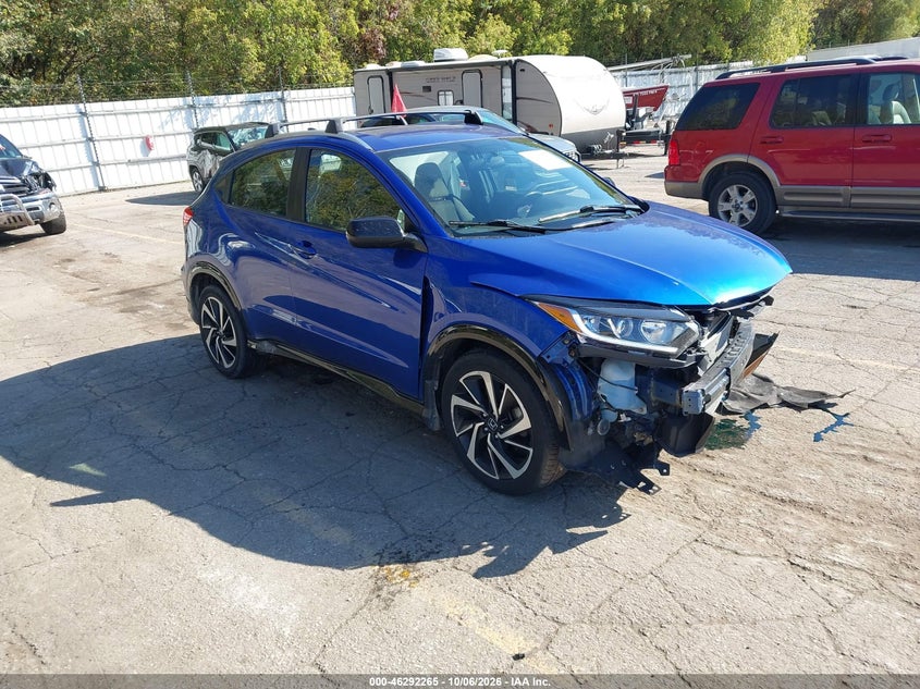 Vin: 3czru6h13km709270, lot: 46792428, honda hr-v sport 20191