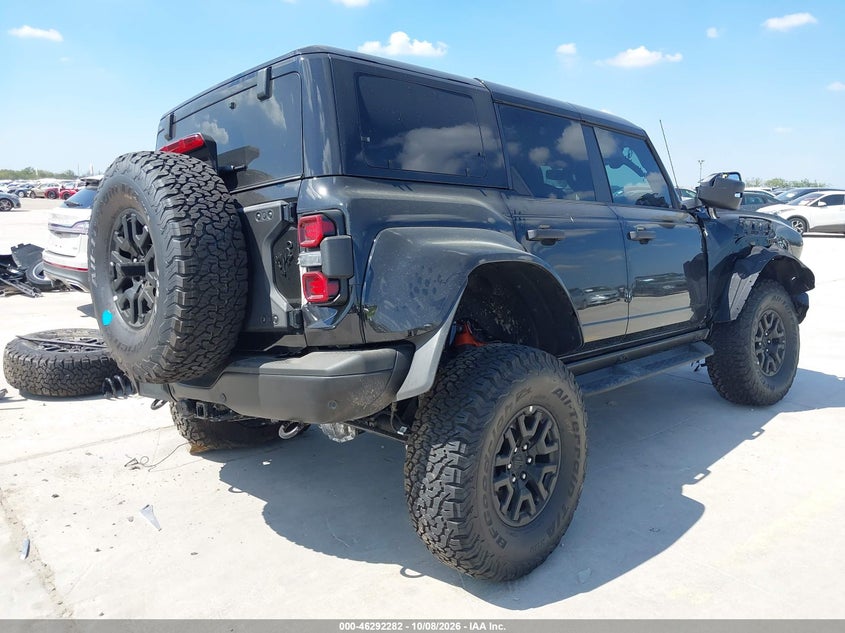 Vin: 1fmee0rr8slb45616, lot: 46792445, ford bronco raptor 20254