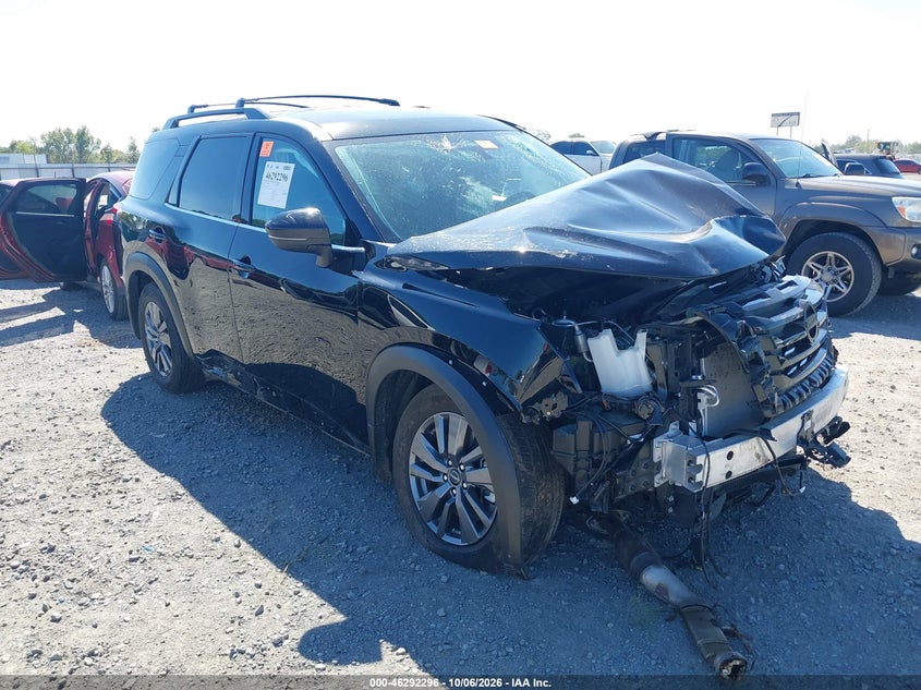 Vin: 5n1dr3bc9sc297640, lot: 46792459, nissan pathfinder sv 4wd 20251