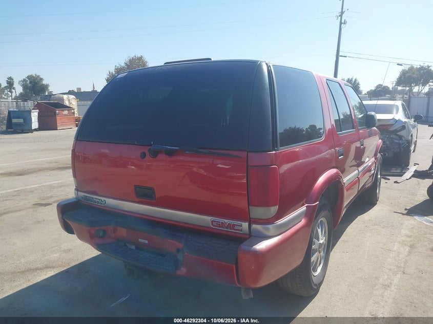 GMC JIMMY 2000 VIN 1GKDT13W8Y2228945