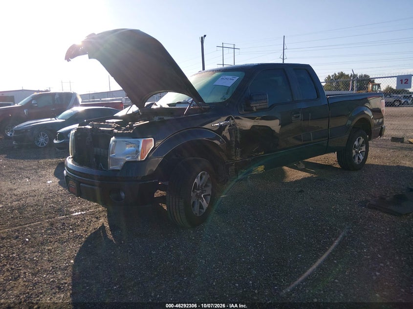 Vin: 1ftfx1cf3dfd33128, lot: 46792469, ford f-150 stx 20132