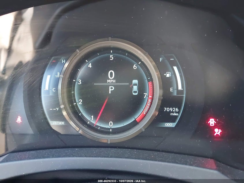 LEXUS IS 250 2015 VIN JTHCF1D29F5029553
