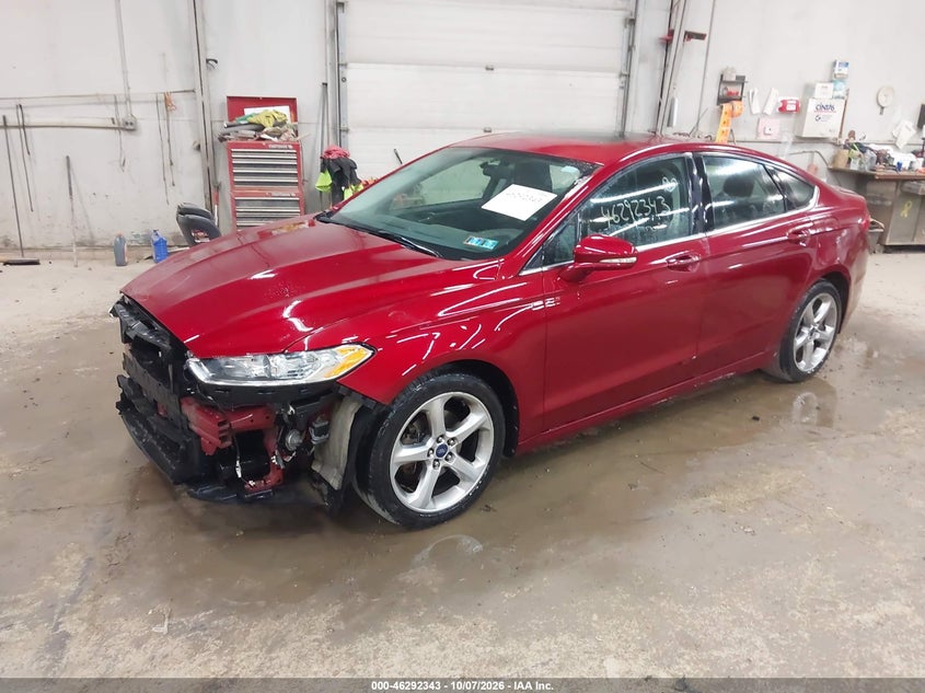 Vin: 3fa6p0hd6er127149, lot: 46792506, ford fusion se 20142