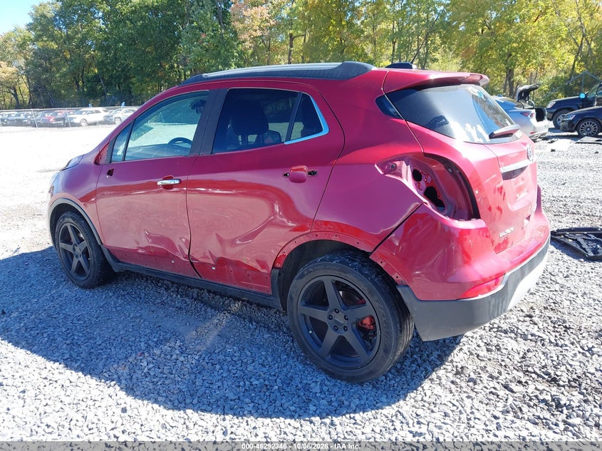 Vin: kl4cjasbxjb523928, lot: 46792509, buick encore preferred 20183