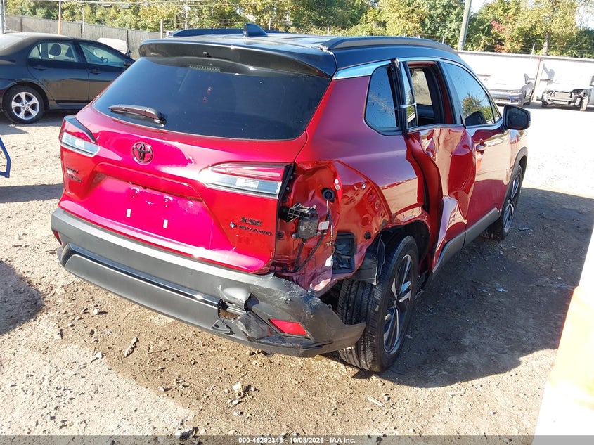 Vin: 7mufbabg7sv069424, lot: 46792511, toyota corolla cross hybrid xse 20254