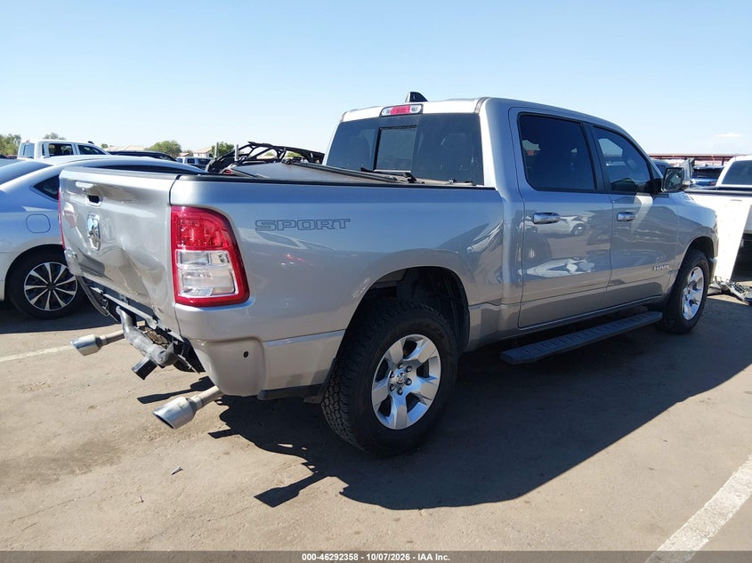 Vin: 1c6rreft6nn114422, lot: 46792521, ram 1500 big horn  4x2 5'7 box 20224