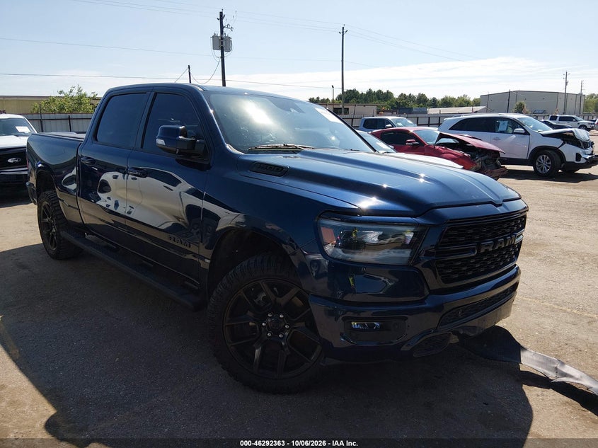Vin: 1c6srftt4nn204664, lot: 46792526, ram 1500 sport 20221