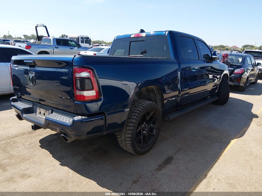 Vin: 1c6srftt4nn204664, lot: 46792526, ram 1500 sport 20224