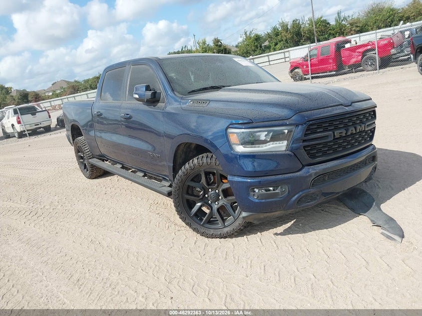 Vin: 1c6srftt4nn204664, lot: 46792526, ram 1500 sport 2022 img_1