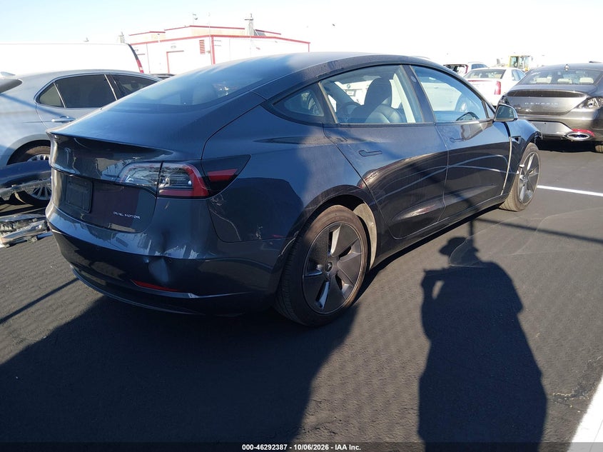 Vin: 5yj3e1eb3nf135920, lot: 46792550, tesla model 3 long range dual motor all-wheel drive 20224