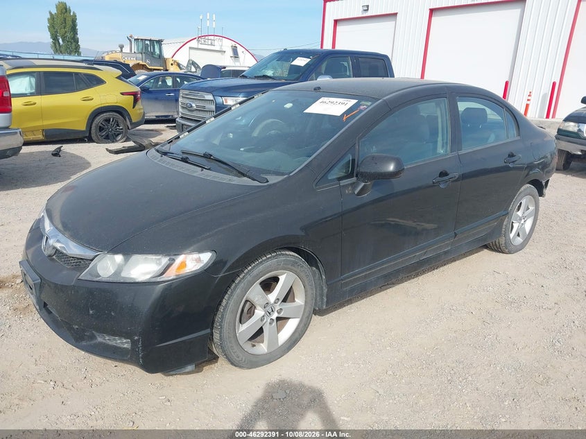 Vin: 2hgfa1f69ah541734, lot: 46792554, honda civic lx-s 20102