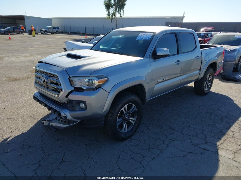 Vin: 3tmcz5an1hm047542, lot: 46792576, toyota tacoma trd sport 20172