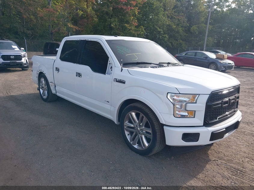 Vin: 1ftew1ep0hfb95591, lot: 46792585, ford f-150 xlt 20171