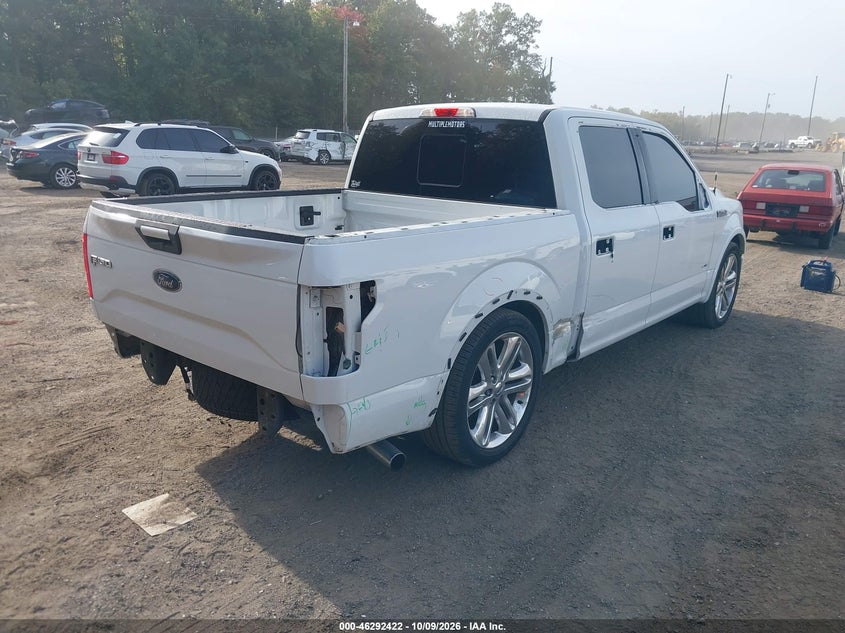 Vin: 1ftew1ep0hfb95591, lot: 46792585, ford f-150 xlt 20174