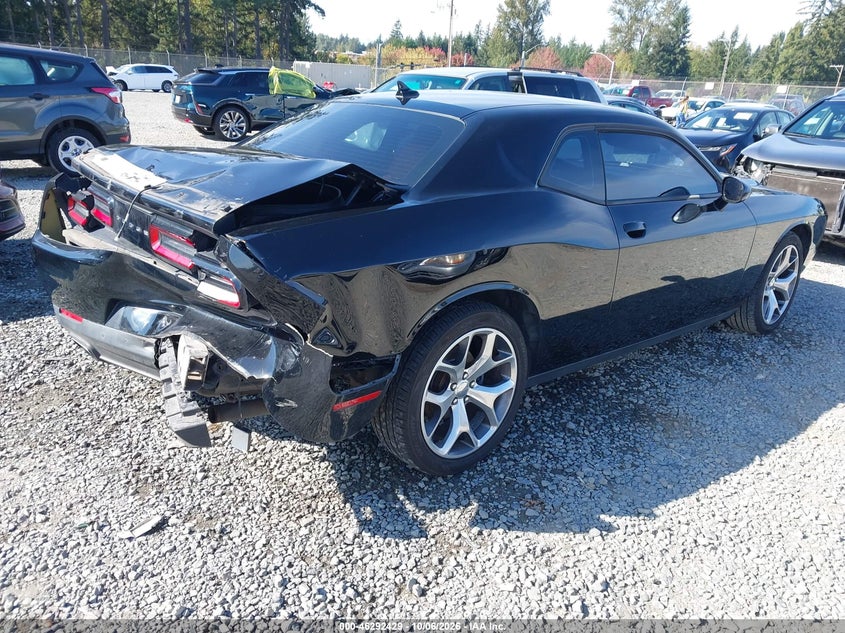 Vin: 2c3cdzbg6fh805106, lot: 46792591, dodge challenger sxt plus 20154
