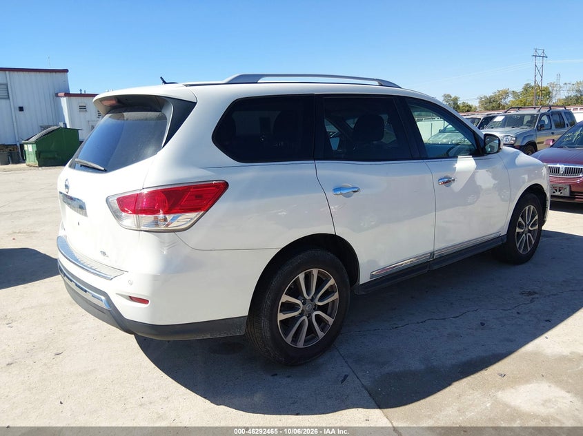 Vin: 5n1ar2mn0dc668084, lot: 46792628, nissan pathfinder sl 20134