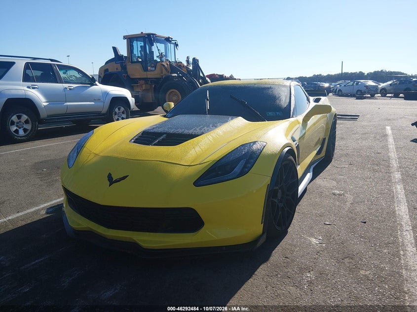 Vin: 1g1yp2d69h5602637, lot: 46792647, chevrolet corvette z06 20172