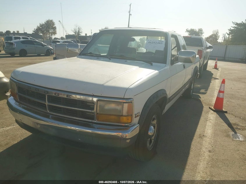 1996 Dodge Dakota, Обычный износ, IAAI, VIN 1B7GL23X7TS641875 — фото 2
