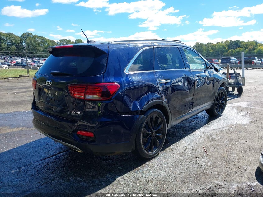 Vin: 5xyph4a54lg709294, lot: 46792649, kia sorento 3.3l ex 20204