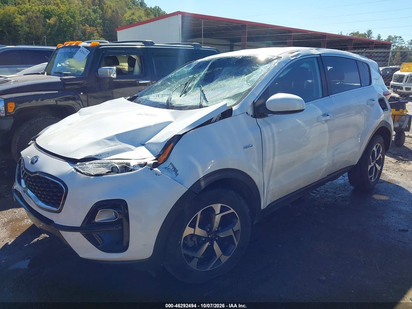 Vin: kndpmcac4m7920322, lot: 46792657, kia sportage lx 20212