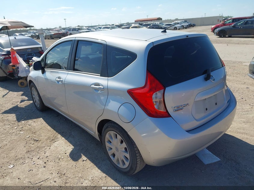 Vin: 3n1ce2cp9el411414, lot: 46792670, nissan versa note s (sr)/s plus/sv 20143