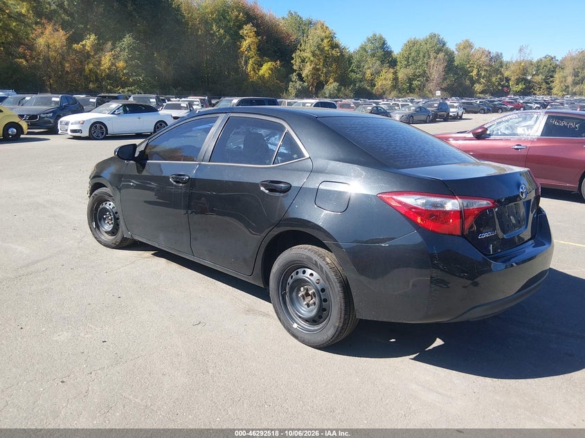 Vin: 2t1burhe3fc470829, lot: 46792681, toyota corolla le 20153