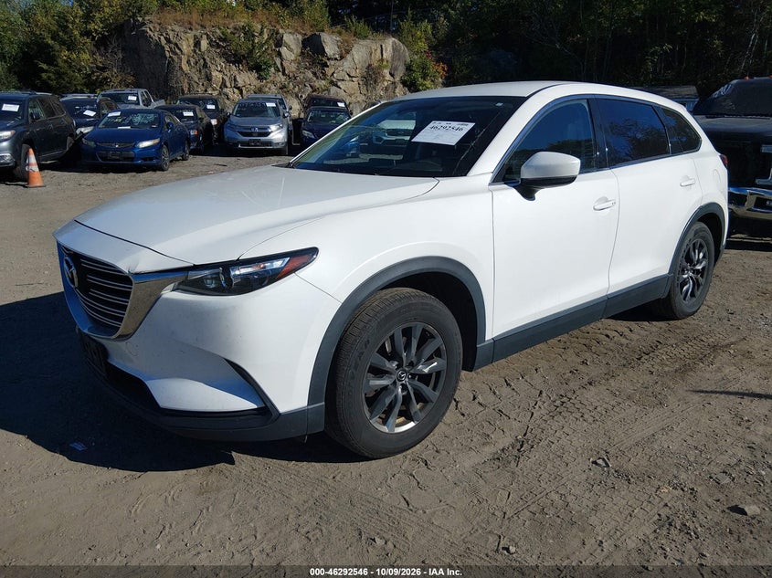 2016 Mazda Cx-9 Touring, Правый зад, IAAI, VIN JM3TCBCY9G0100830 — фото 2