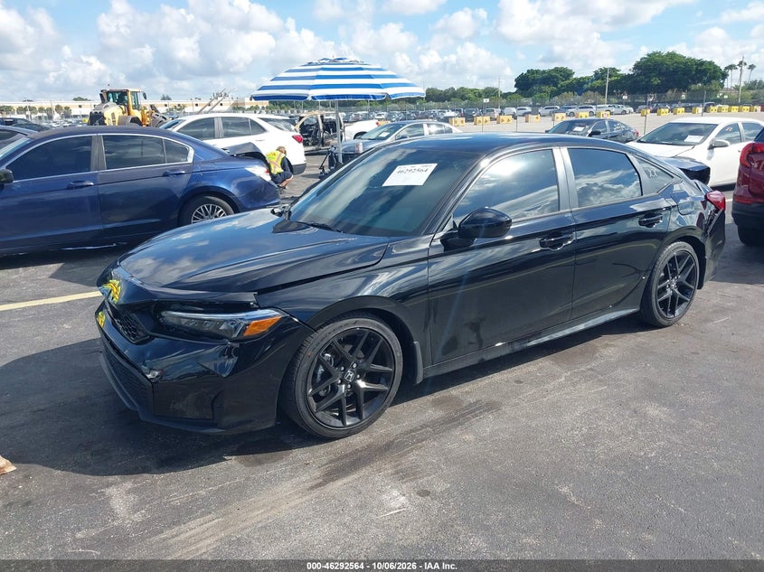 Vin: 2hgfe2f5xth578103, lot: 46792727, honda civic sport 20262