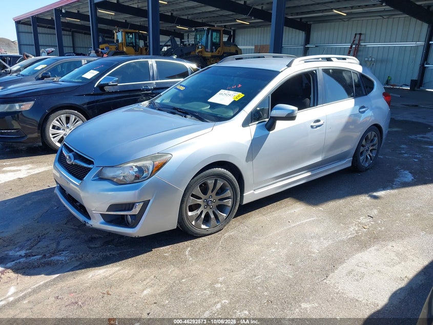 Vin: jf1gpat66f8286680, lot: 46792736, subaru impreza 2.0i sport premium 20152