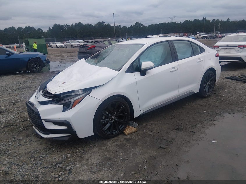 Vin: 5yfs4mce0rp183771, lot: 46792763, toyota corolla se 20242