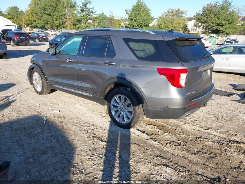 Vin: 1fmsk8fh1rga70105, lot: 46792776, ford explorer limited 20243