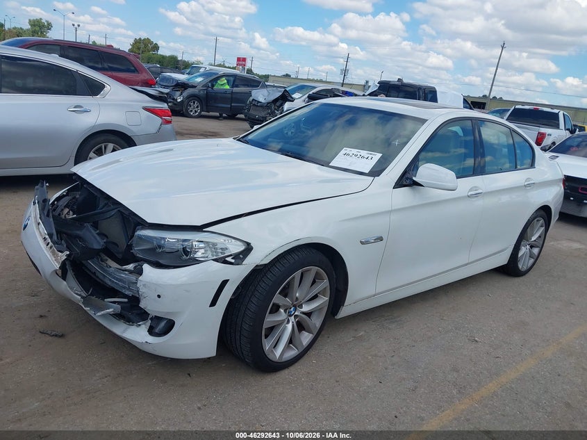 Vin: wbafr7c57bc800843, lot: 46792806, bmw 535i 20112