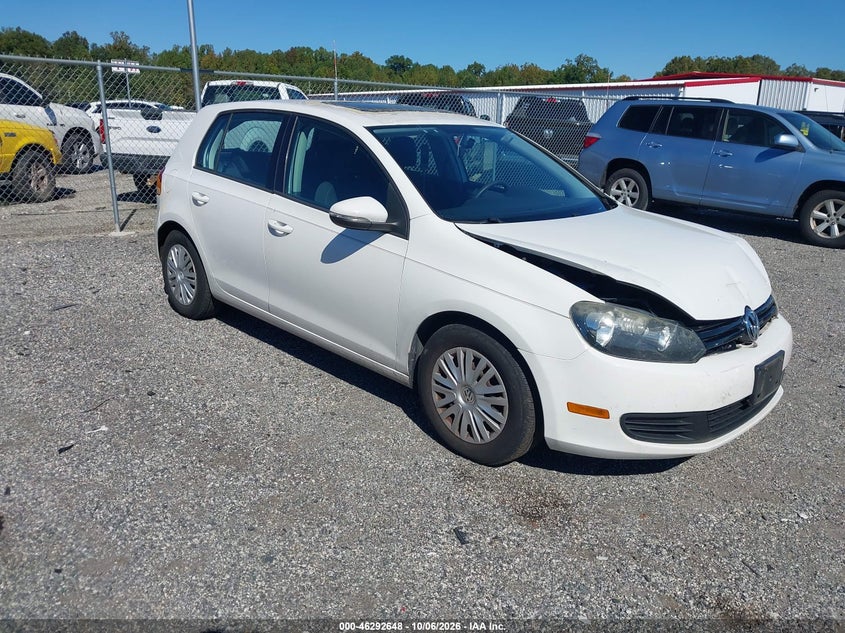 Vin: wvwda7aj2aw203498, lot: 46792811, volkswagen golf 4-door 20101