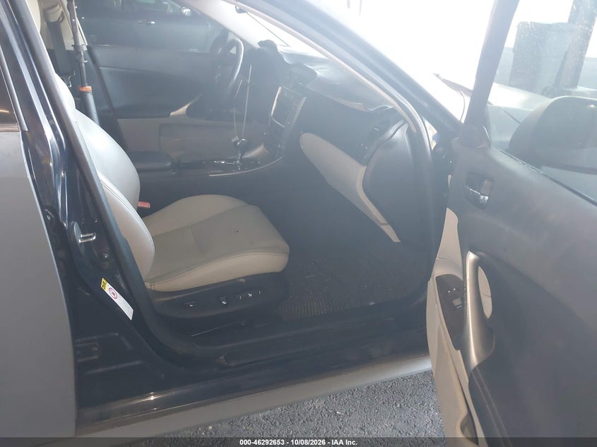 LEXUS IS 250 2010 VIN JTHBF5C24A5122087