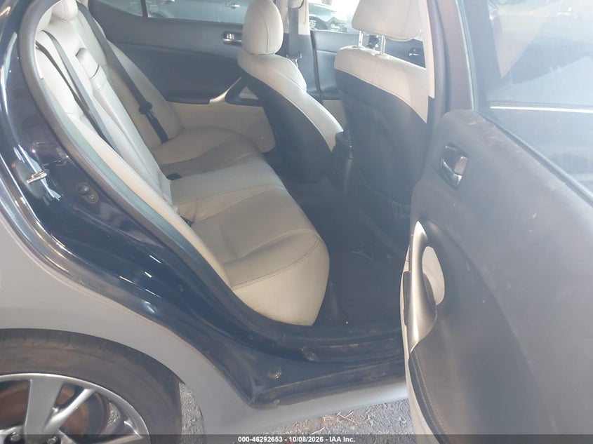 LEXUS IS 250 2010 VIN JTHBF5C24A5122087