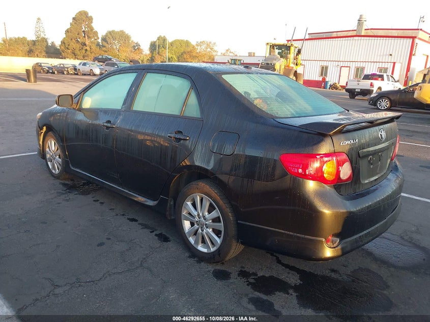Vin: 1nxbu4ee9az234474, lot: 46792818, toyota corolla s 20103