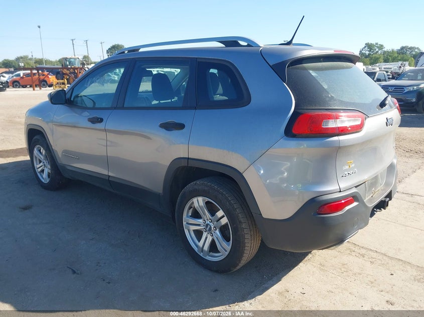 Vin: 1c4pjmas4gw211065, lot: 46792831, jeep cherokee sport 20163