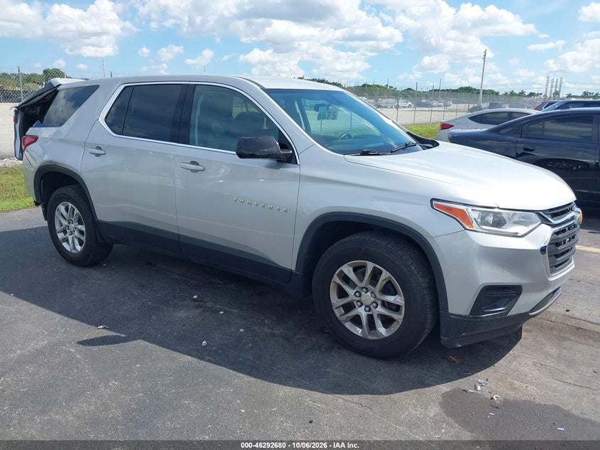 Vin: 1gnerfkwxlj223698, lot: 46792843, chevrolet traverse fwd ls 2020 img_1