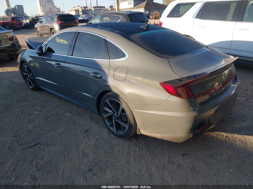 Vin: kmhl44j27pa313247, lot: 46792864, hyundai sonata sel plus 20233