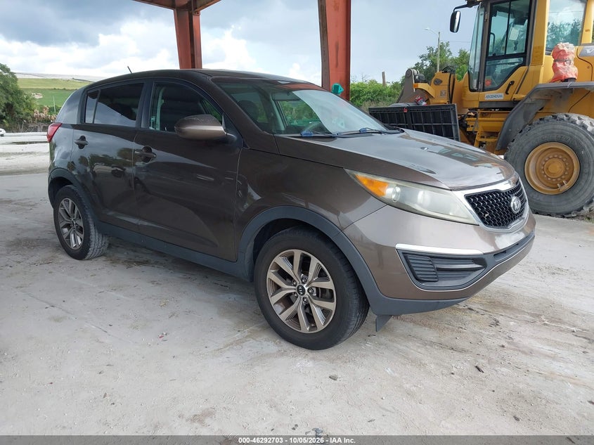 Vin: kndpb3ac9f7721131, lot: 46792866, kia sportage lx 20151
