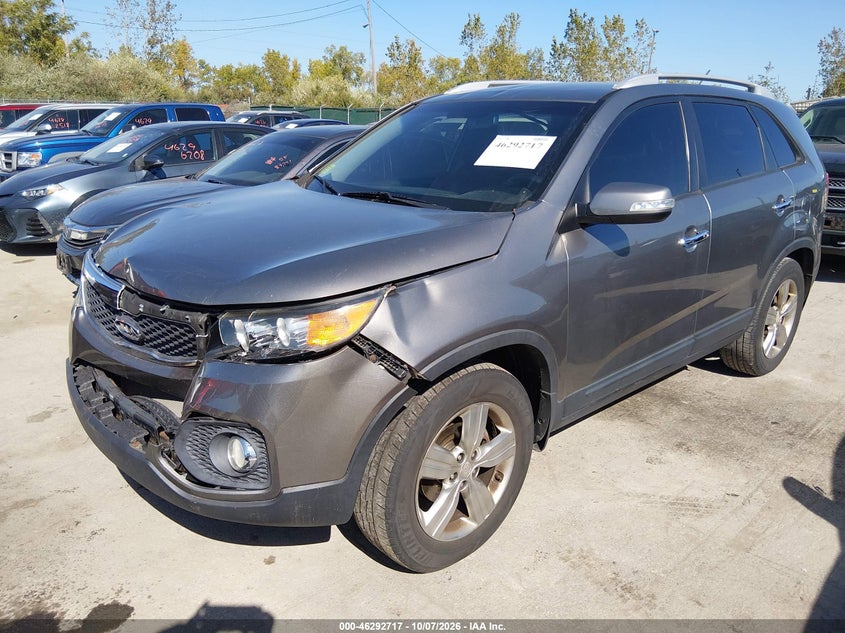 Vin: 5xyku3a61cg241856, lot: 46792880, kia sorento ex 20122